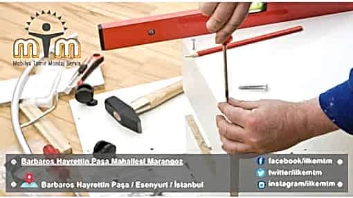 Esenyurt Barbaros Mahallesi'nde apartman ve site dairelerine özel marangoz hizmeti sunuyoruz. İlke mobilya firması olarak mobilya montaj ve tamir hizmeti sunuyoruz. 