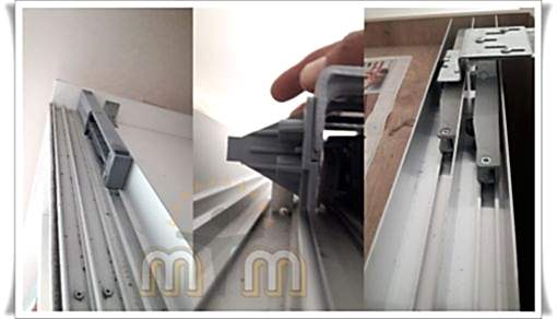  Bu ve buna benzer sorunlarla karşılaşmamak için yapacağınız şey dolabınızın kapağına hızlı ve sert hareketlerde bulunmamanız. Dıştan çalışan sürgü ray sistemlerinin tüm parçaları takım halinde olduğundan dolayı, bir tane parçanın hasar görmesi sistemin tüm parçalarını değiştirmek zorunda kalacağınız anlamanı gelmektedir. Bu sistemler ağır hacimli kapaklarda kullanılan en pahalı sistemler olduğunu da unutmayınız.