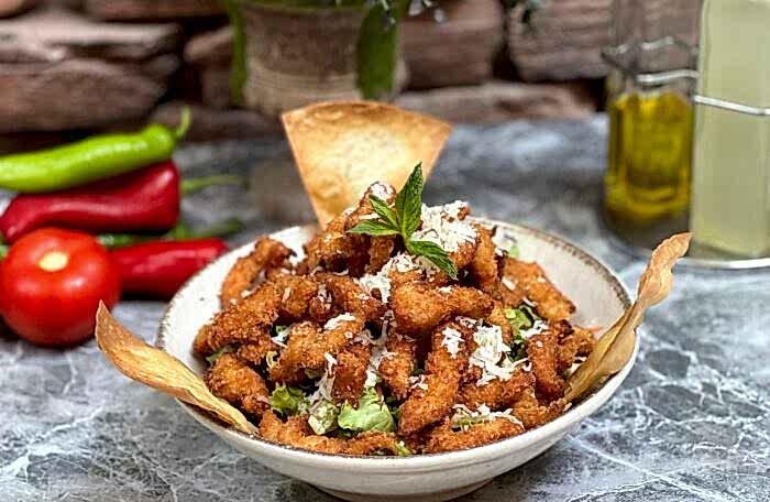 Çıtır Tavuk Salata