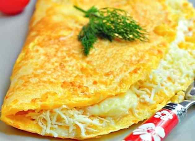Kaşarlı Omlet